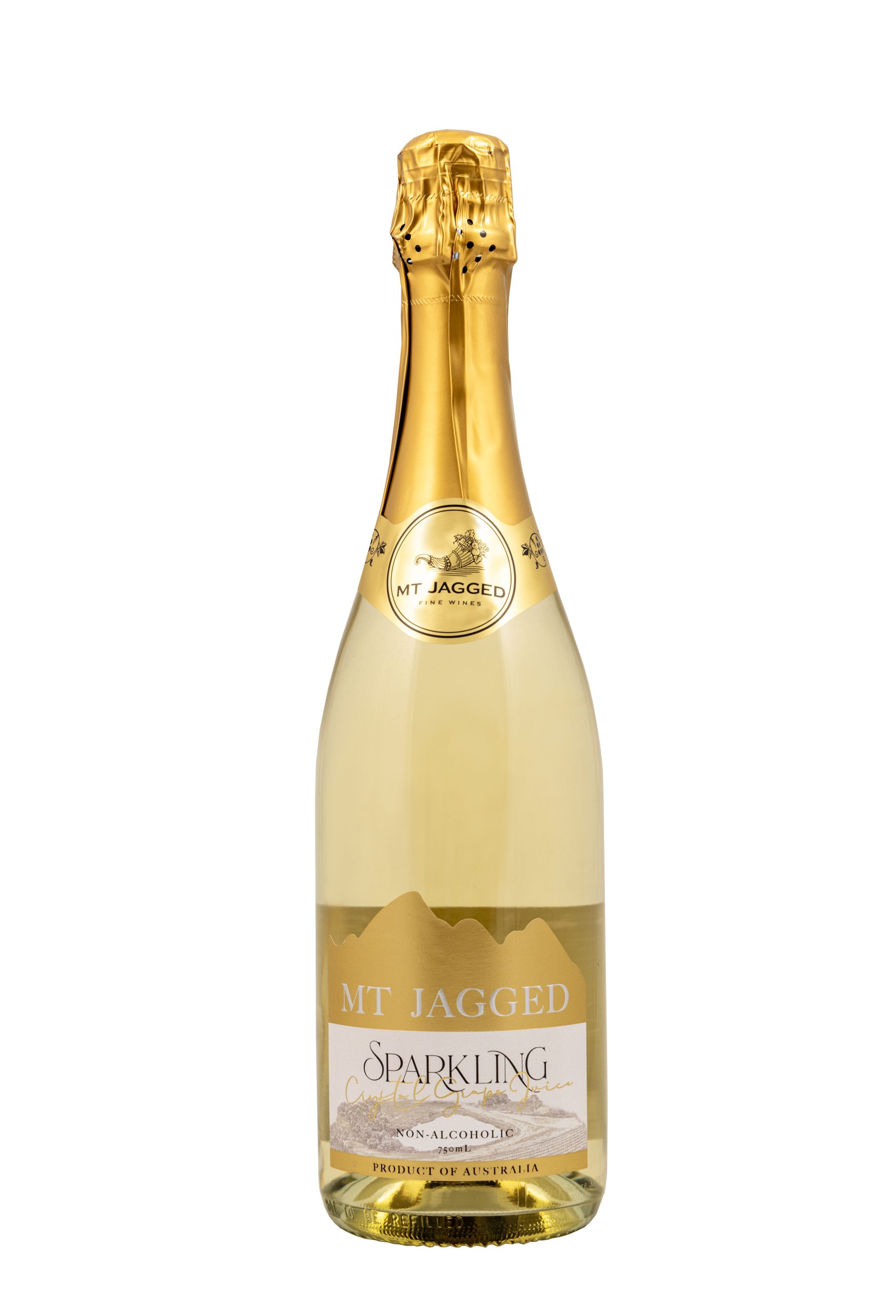 MT JAGGED Sparkling Crystle Grape Juice 750ml